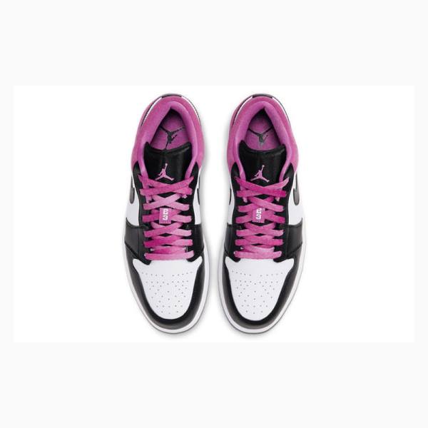 Purple Nike Low SE Active Fuchsia Sneakers Men's Air Jordan 1 | JD-813SW