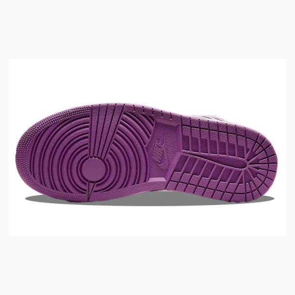 Purple Nike Mid Magenta Basketball Shoes Women's Air Jordan 1 | JD-086UY