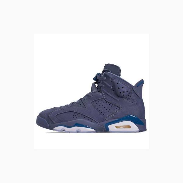 Purple Nike Retro Diffused Basketball Shoes Men\'s Air Jordan 6 | JD-873TM