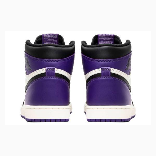 Purple Nike Retro High OG Court Basketball Shoes Men's Air Jordan 1 | JD-072NF