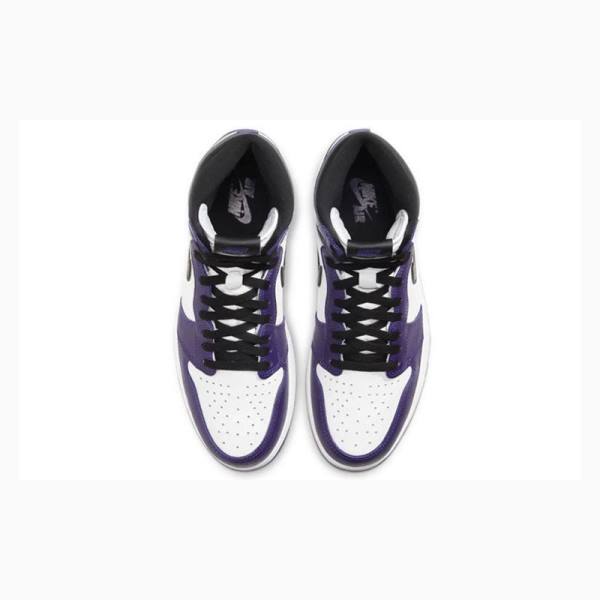 Purple Nike Retro High OG Court Basketball Shoes Men's Air Jordan 1 | JD-314PZ