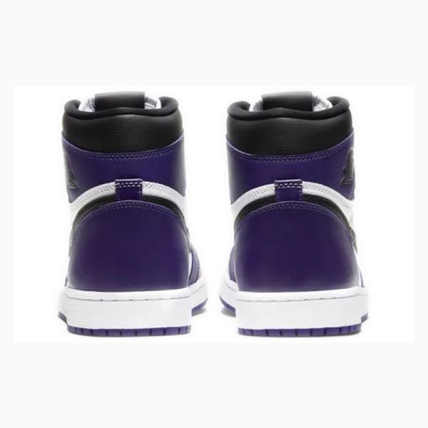 Purple Nike Retro High OG Court Basketball Shoes Men's Air Jordan 1 | JD-314PZ