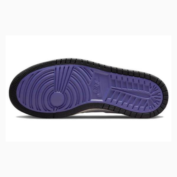 Purple Nike Zoom Air CMFT Dark Iris Basketball Shoes Men's Air Jordan 1 | JD-982IE