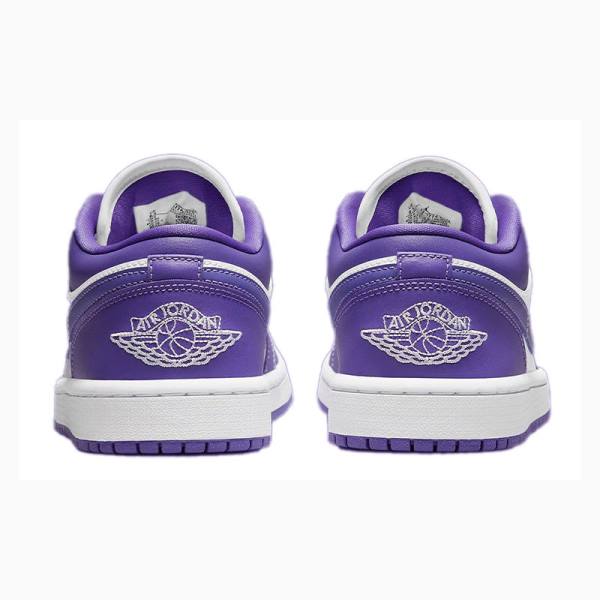 Purple / White Nike Low Psychic Sneakers Women's Air Jordan 1 | JD-910WS