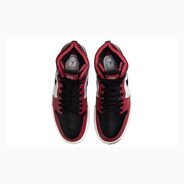 Red / Black Nike High Zoom Air CMFT Patent Chicago Basketball Shoes Women's Air Jordan 1 | JD-851EV