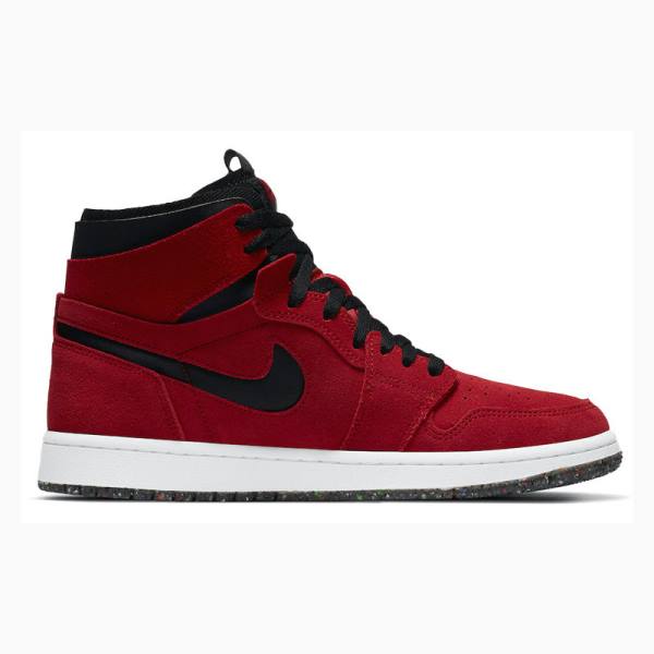 Red / Black Nike High Zoom CMFT Crater Basketball Shoes Men's Air Jordan 1 | JD-134HO