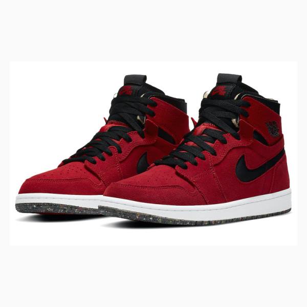 Red / Black Nike High Zoom CMFT Crater Basketball Shoes Men's Air Jordan 1 | JD-134HO