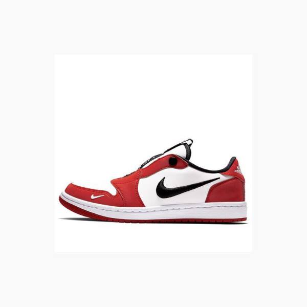 Red / Black Nike Low Chicago Sneakers Women\'s Air Jordan 1 | JD-712TU