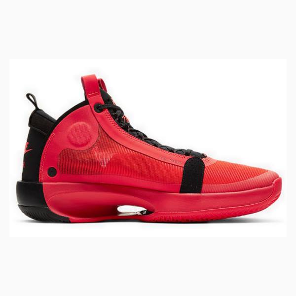 Red / Black Nike PF Infrared 23 Basketball Shoes Men's Air Jordan 34 | JD-923WM