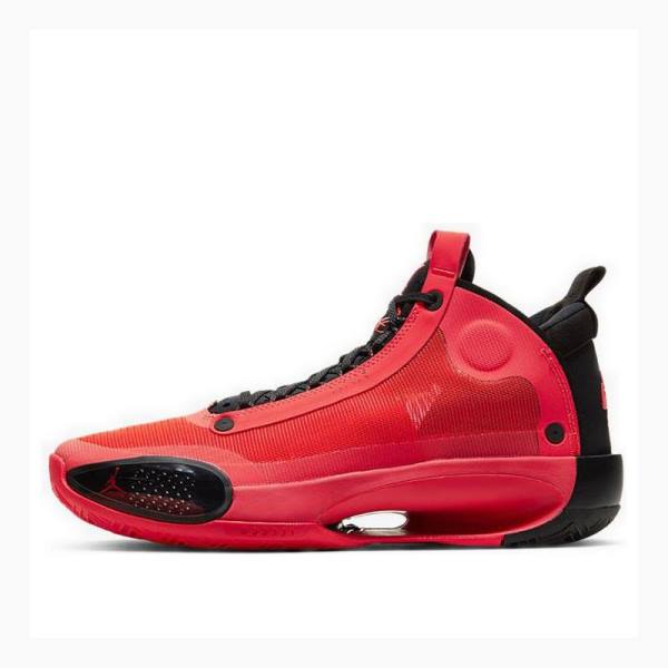 Red / Black Nike PF Infrared 23 Basketball Shoes Men\'s Air Jordan 34 | JD-923WM