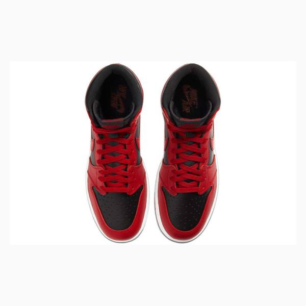 Red / Black Nike Retro High '85 OG Varsity Red Basketball Shoes Men's Air Jordan 1 | JD-063DY