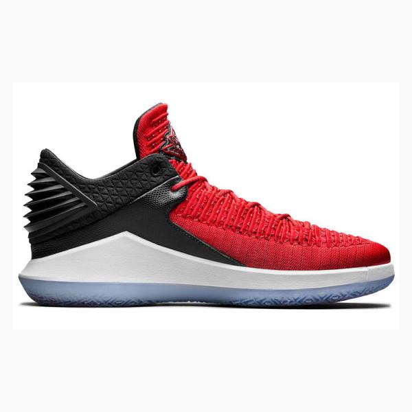 Red / Black / White Nike Low Chicago Win Like 96 Sneakers Men's Air Jordan 32 | JD-683IY