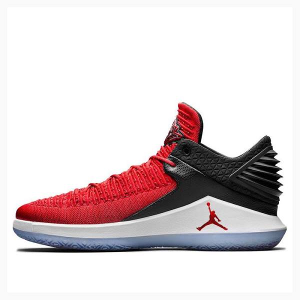 Red / Black / White Nike Low Chicago Win Like 96 Sneakers Men\'s Air Jordan 32 | JD-683IY