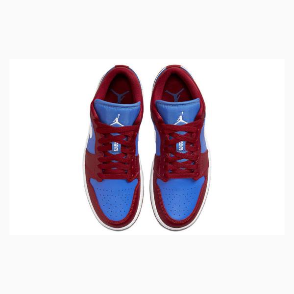 Red / Blue Nike Low Sneakers Women's Air Jordan 1 | JD-813YI