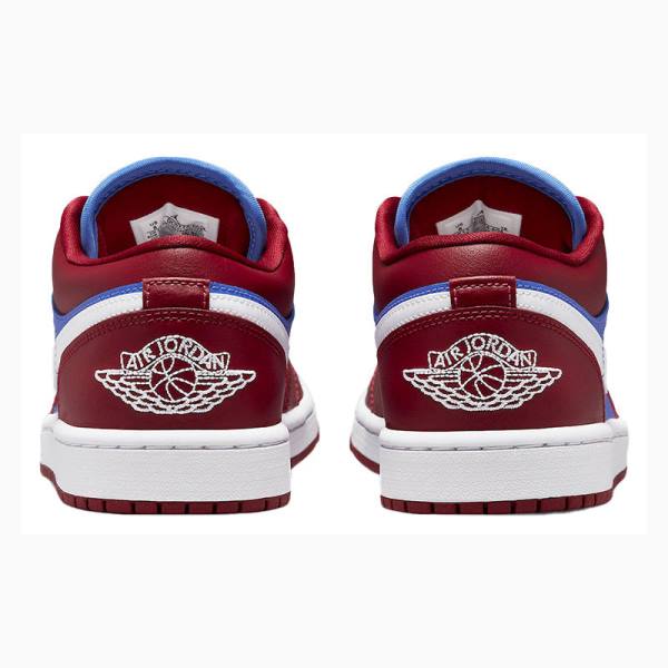 Red / Blue Nike Low Sneakers Women's Air Jordan 1 | JD-813YI