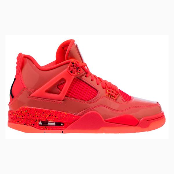 Red Nike Retro NRG Hot Punch Basketball Shoes Women's Air Jordan 4 | JD-873IX