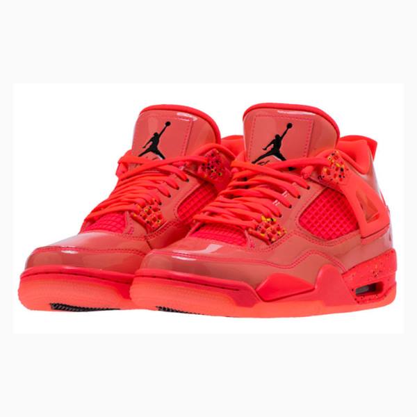 Red Nike Retro NRG Hot Punch Basketball Shoes Women's Air Jordan 4 | JD-873IX