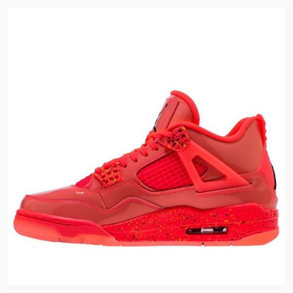 Red Nike Retro NRG Hot Punch Basketball Shoes Women\'s Air Jordan 4 | JD-873IX