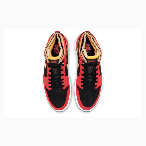 Red / Yellow Nike High Zoom Air CMFT Chile Basketball Shoes Men's Air Jordan 1 | JD-490BT