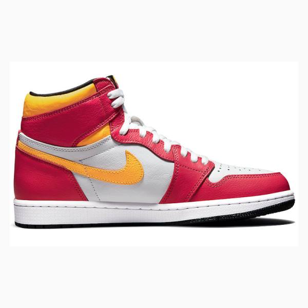 Red / Yellow Nike Retro High OG Basketball Shoes Men's Air Jordan 1 | JD-129SM