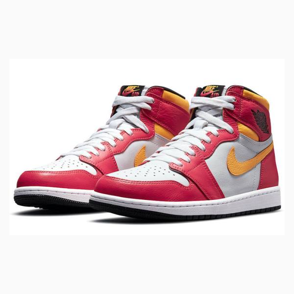 Red / Yellow Nike Retro High OG Basketball Shoes Men's Air Jordan 1 | JD-129SM