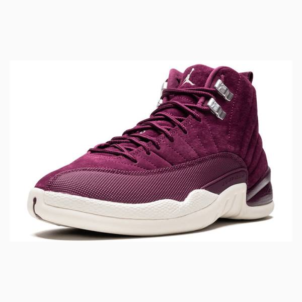 Rose Nike Retro Bordeaux Basketball Shoes Men's Air Jordan 12 | JD-648LQ