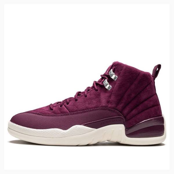 Rose Nike Retro Bordeaux Basketball Shoes Men\'s Air Jordan 12 | JD-648LQ