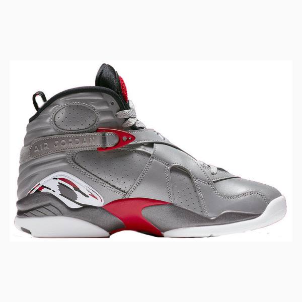 Silver Nike Retro Reflective Bugs Bunny Basketball Shoes Men's Air Jordan 8 | JD-207AC