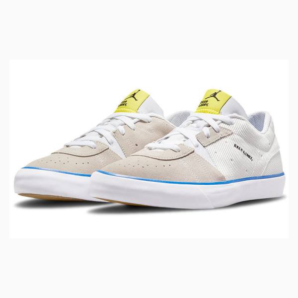 White / Beige Nike Series .01 'Dear Larry' Sneakers Men's Air Jordan | JD-751SD