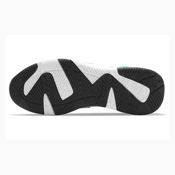 White / Black / Green Nike Air Cadence Running Shoes Men's Air Jordan | JD-671ZD