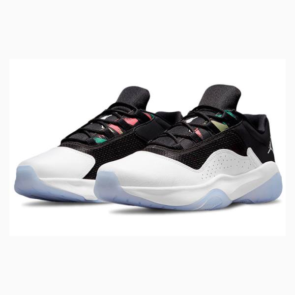 White / Black Nike CMFT Low South Beach (2021) Sneakers Men's Air Jordan 11 | JD-206BX