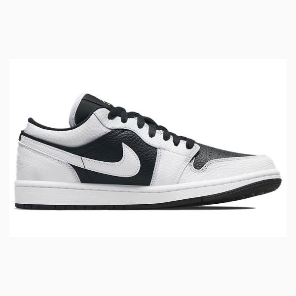 White / Black Nike Low SE Homage Sneakers Women's Air Jordan 1 | JD-805BN