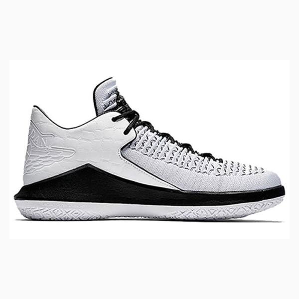 White / Black Nike Low Sneakers Men's Air Jordan 32 | JD-985PU