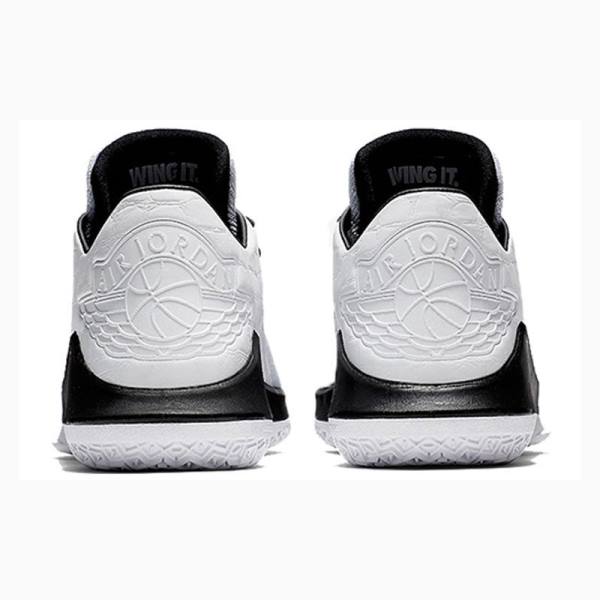 White / Black Nike Low Sneakers Men's Air Jordan 32 | JD-985PU