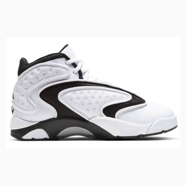 White / Black Nike OG Basketball Shoes Women's Air Jordan | JD-758FG