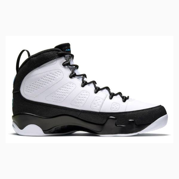 White / Black Nike Retro Basketball Shoes Men's Air Jordan 9 | JD-084XN