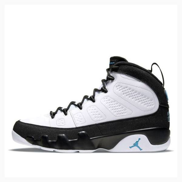 White / Black Nike Retro Basketball Shoes Men\'s Air Jordan 9 | JD-084XN