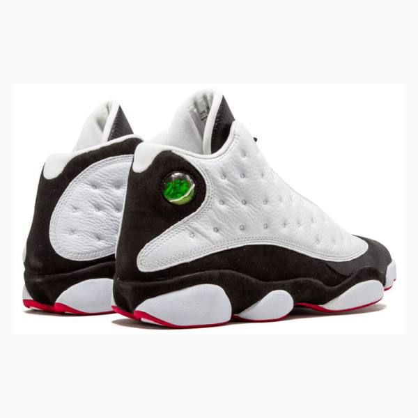 White / Black Nike Retro He Got Game 2018 Basketball Shoes Men's Air Jordan 13 | JD-802SL