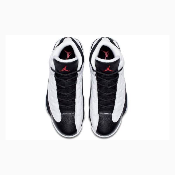 White / Black Nike Retro He Got Game 2018 Basketball Shoes Men's Air Jordan 13 | JD-802SL