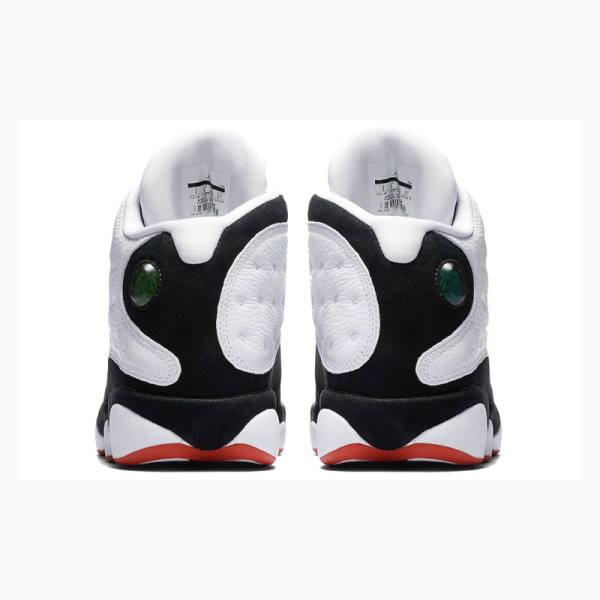 White / Black Nike Retro He Got Game 2018 Basketball Shoes Men's Air Jordan 13 | JD-802SL