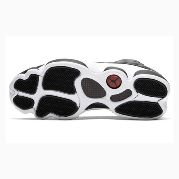 White / Black Nike Retro Reverse He Got Game Basketball Shoes Men's Air Jordan 13 | JD-029AP