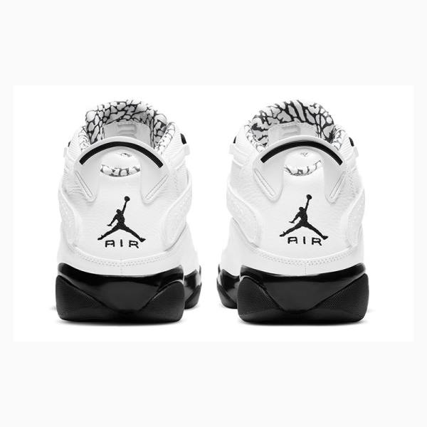 White / Black Nike Rings Motorsport (2021) Basketball Shoes Men's Air Jordan 6 | JD-852TV