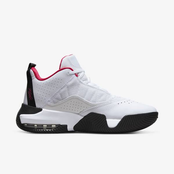 White / Black / Pink Nike Stay Loyal Sneakers Men's Air Jordan | NK371LQF