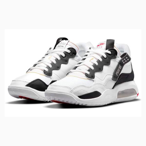 White / Black / Red Nike MA2 Running Shoes Men's Air Jordan | JD-630AP