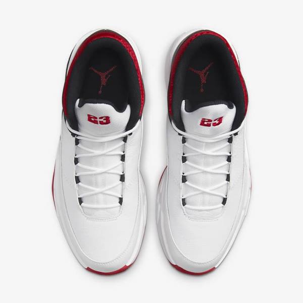 White / Black / Red Nike Max Aura 3 Basketball Shoes Men's Air Jordan | NK054JZI