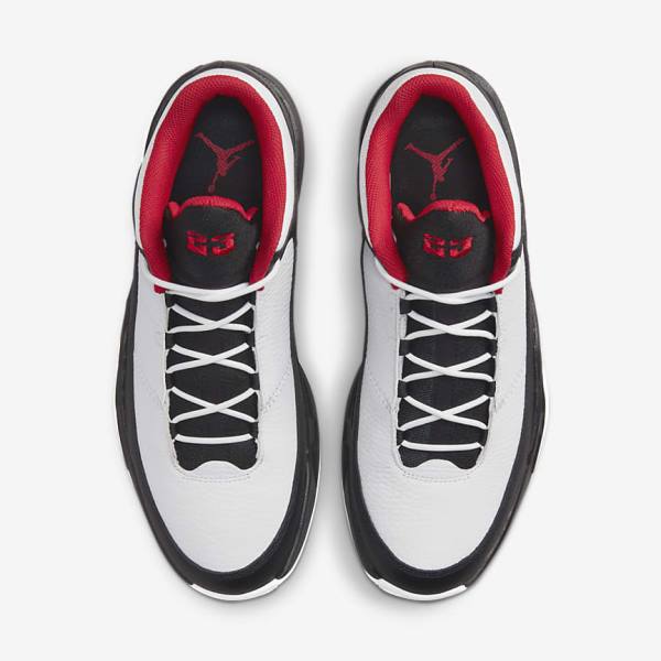 White / Black / Red Nike Max Aura 3 Basketball Shoes Men's Air Jordan | NK869YHP