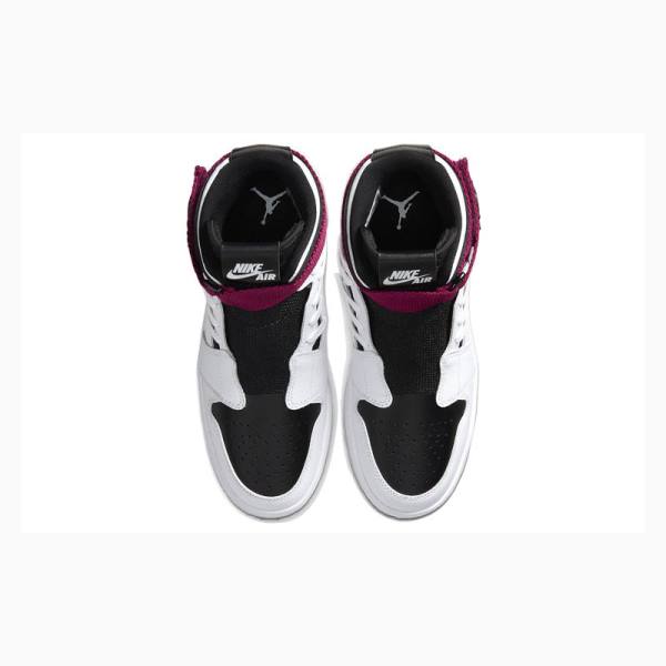 White / Black / Red Nike Nova XX Basketball Shoes Women's Air Jordan 1 | JD-290RK