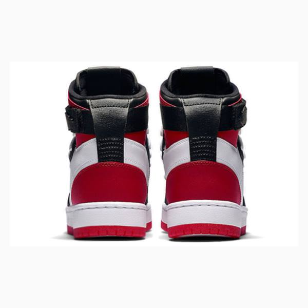 White / Black / Red Nike Nova XX Bred Toe Basketball Shoes Women's Air Jordan 1 | JD-604AQ