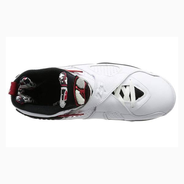 White / Black / Red Nike Retro Alternate Basketball Shoes Men's Air Jordan 8 | JD-064QI