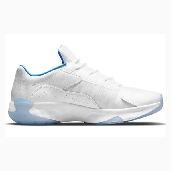 White / Blue Nike CMFT Low Legend Sneakers Men's Air Jordan 11 | JD-902OE